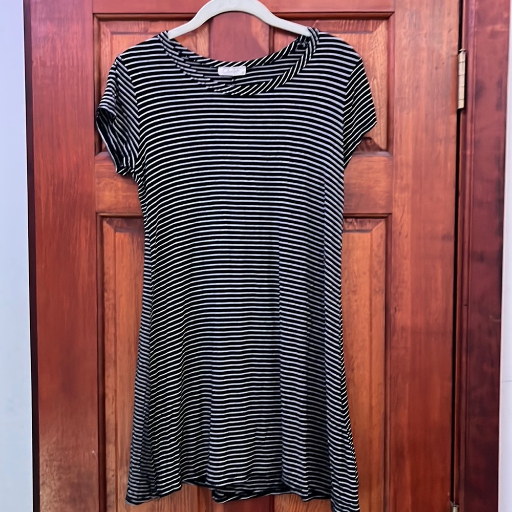 Striped tshirt dress